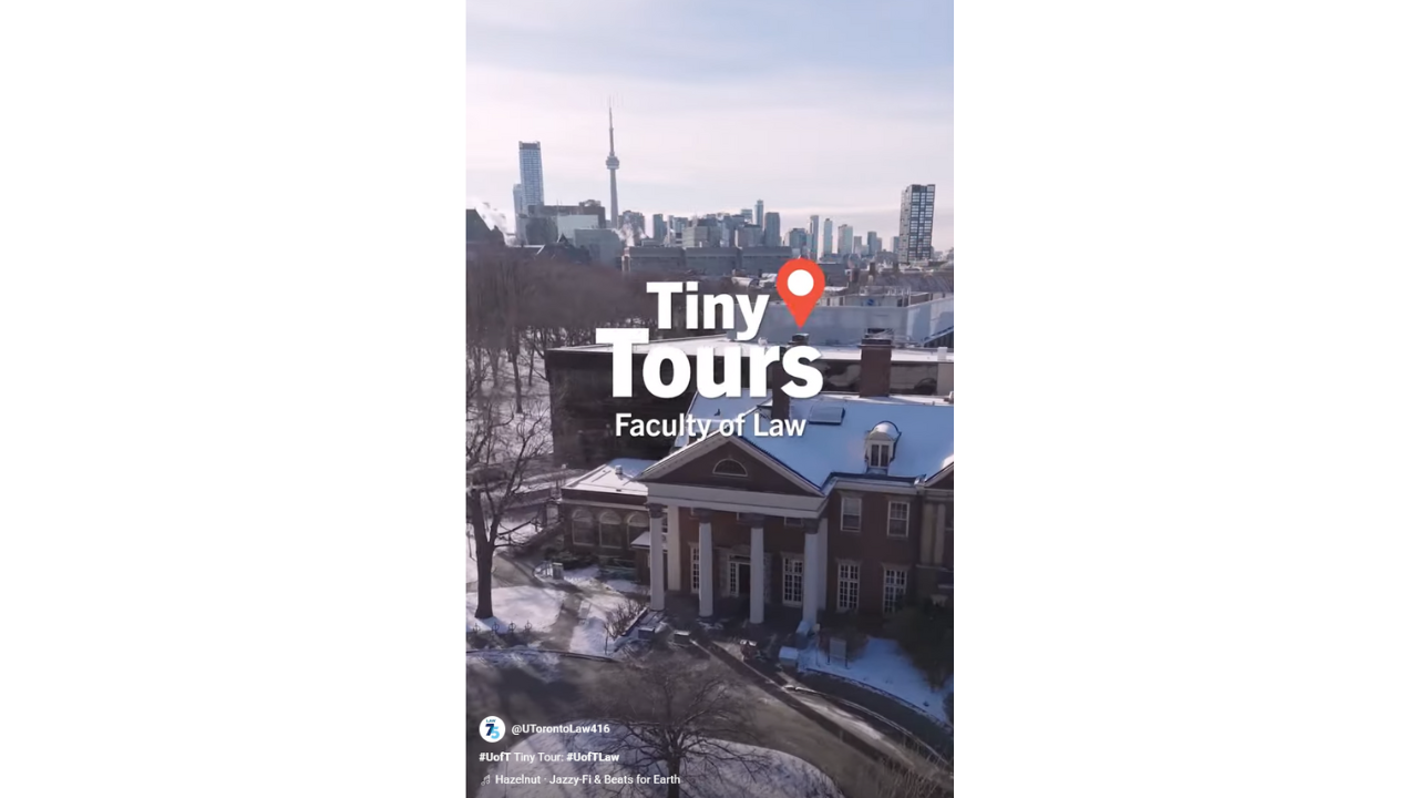 Tiny Tour of U of T's Faculty of Law